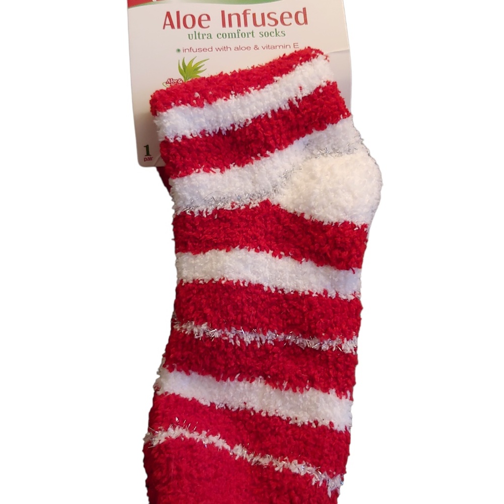 New aloe infused slipper fuzzy socks